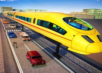 Euro Train Simulator Game 3D