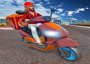 Good Pizza Delivery Boy