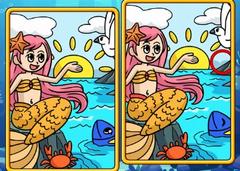 Mermaids Spot The Differences